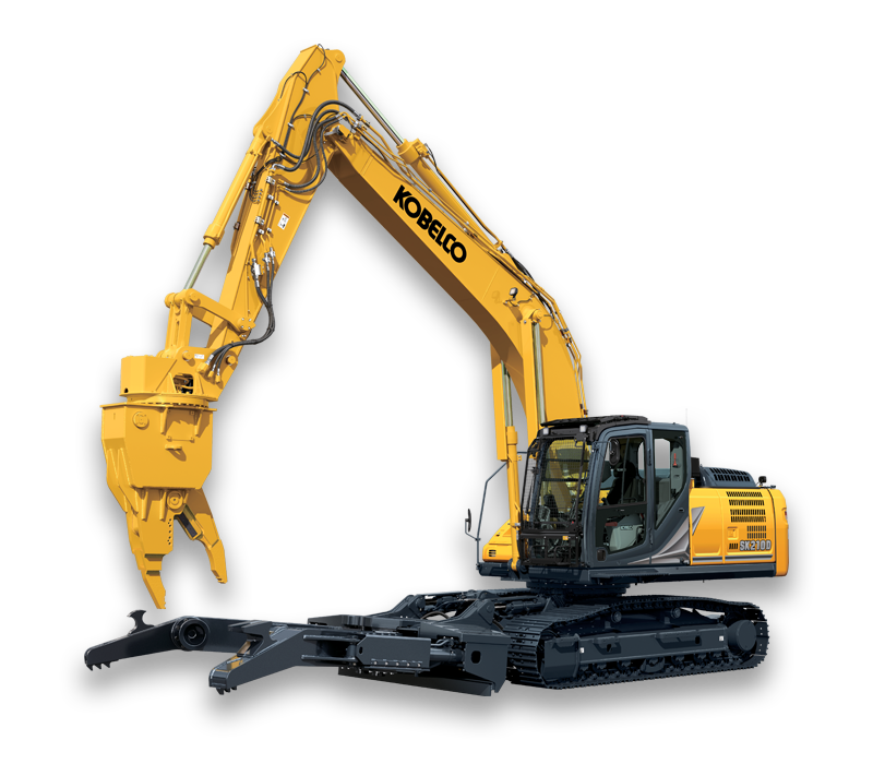 Car Demolition Excavator | SK210D-11 | KOBELCO USA